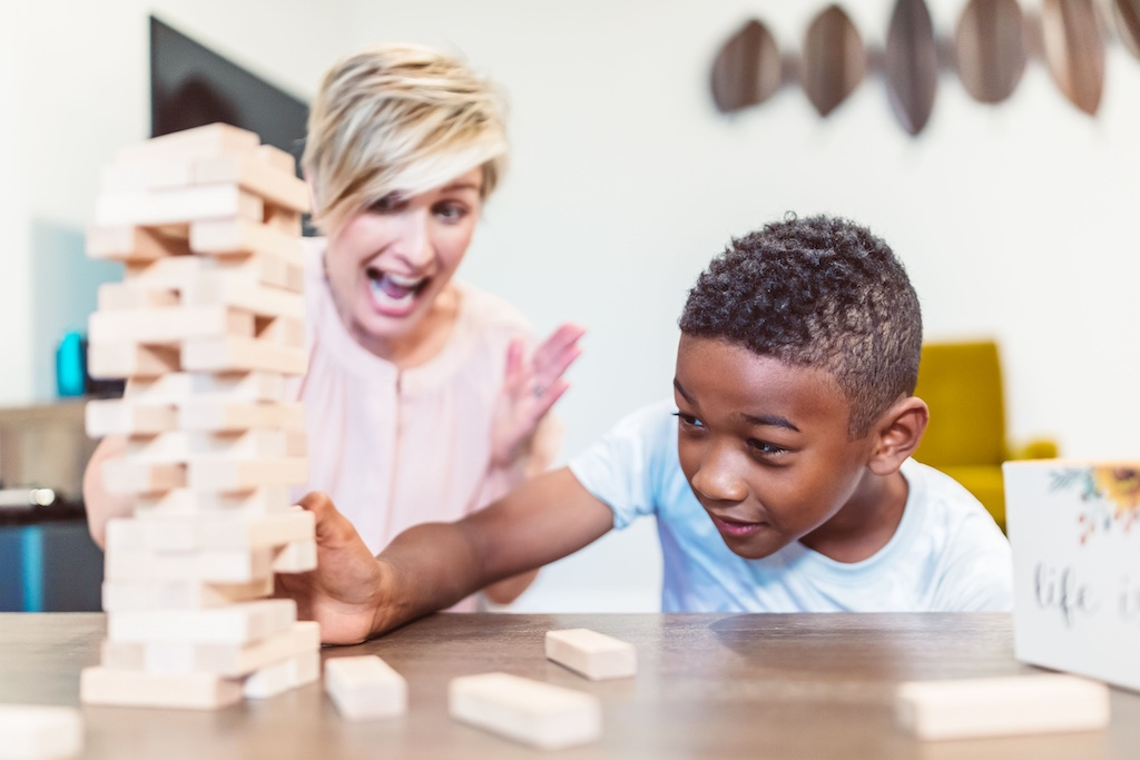 Soft workspace prepared for family communication and care coordination